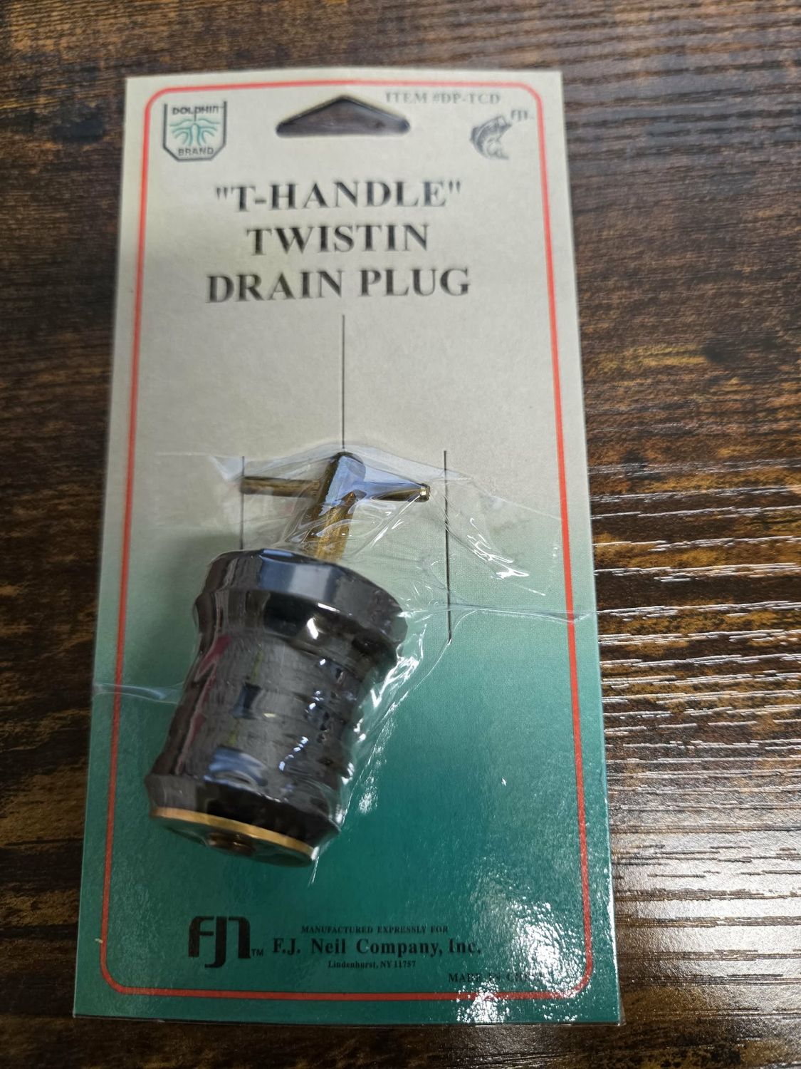 T-Handle Twistin Drain Plug