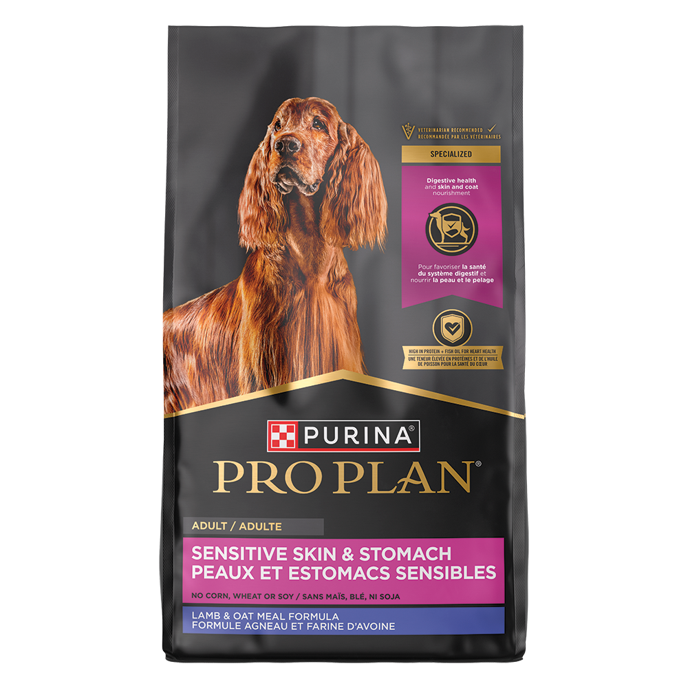 Dog Food Purina Pro Plan Sensitive Skin &amp; Stomach Lamb &amp; Oatmeal