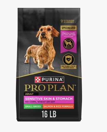 Dog Food Purina Pro Plan Sensitive Skin &amp; Stomach Small Breed