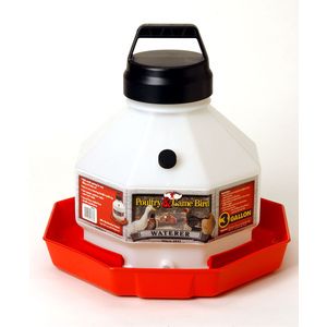 Chicken Waterer Plastic 3 Gallon