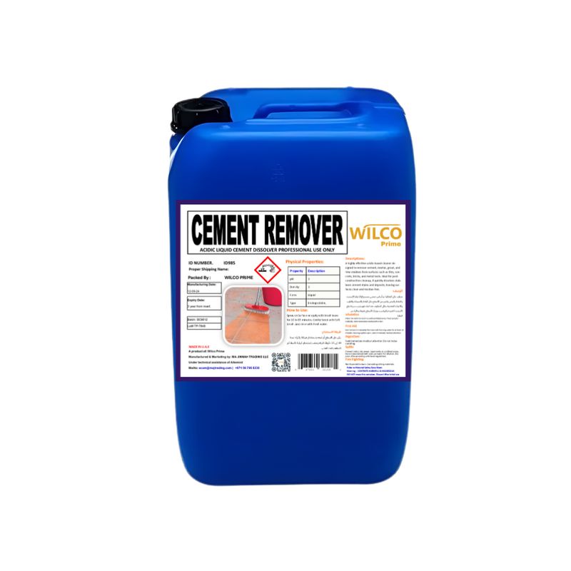 Cement Remover (Acidic-Based)