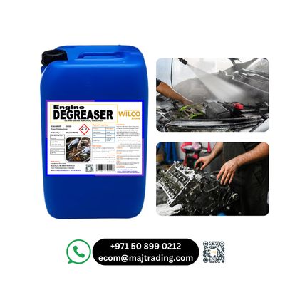 Industrial Grade Degreaser – Heavy-duty cleaning solution for grease, oil, and contaminants.