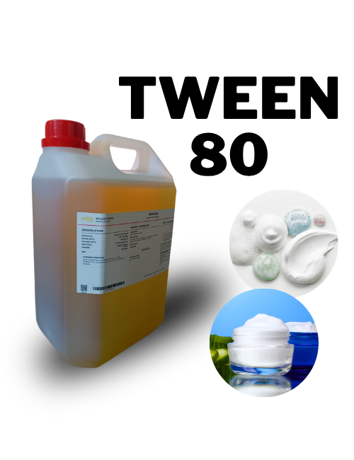 Tween 80 (Polysorbate 80)  - Professional Grade Non-Ionic Surfactant & Emulsifier for Industrial, Laboratory & DIY Applications in UAE
