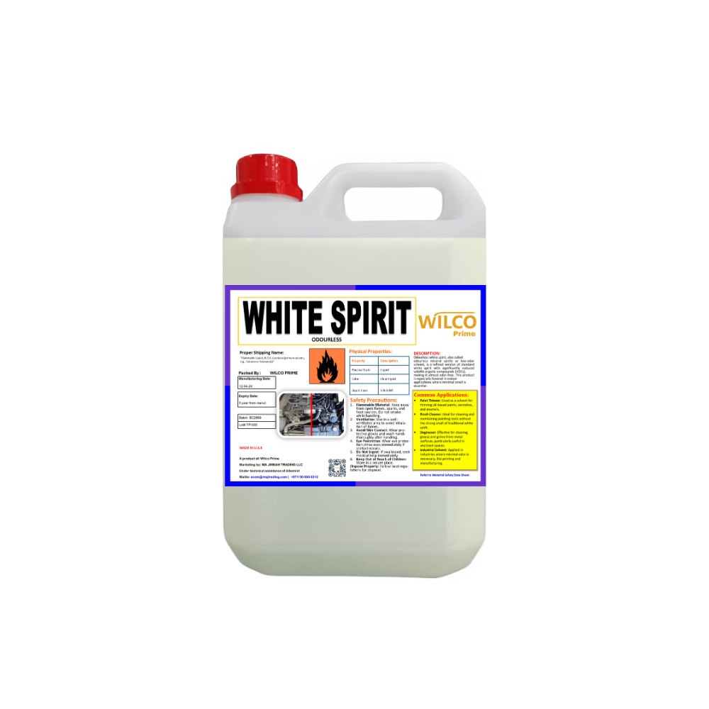 Odorless White Spirit 500ml - Professional Grade Paint Thinner, Brush Cleaner & Degreaser for Industrial & DIY Applications