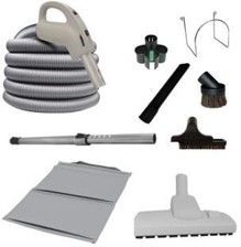 Set de nettoyage avec flexible filaire bas voltage