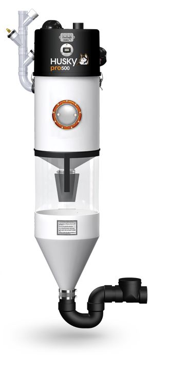 Husky PRO 500 CUVE BASSE– Eau & poussière VIDANGE TOUT A EGOUT