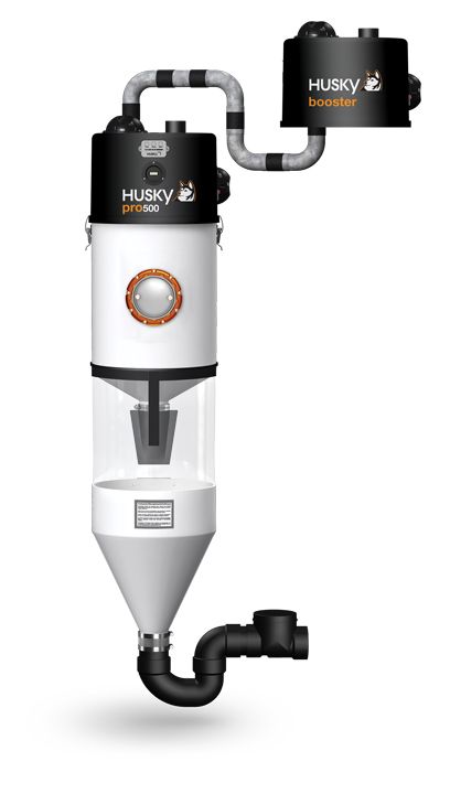 Husky PRO 600 CUVE BASSE– Eau & poussière VIDANGE TOUT A EGOUT