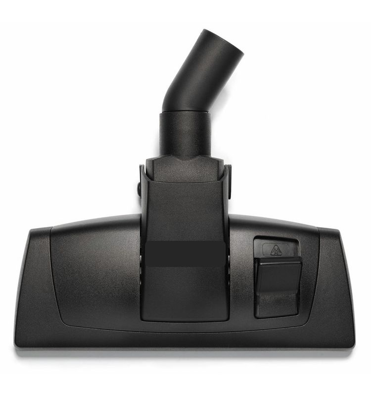 Brosse combo Deluxe noir/gris - HUSKY - Avec roue centrale