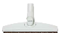 Brosse plancher pivotante - en crin - 30,5 cm - Gris