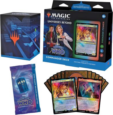 Paradox Power Doctor Who Commander Deck