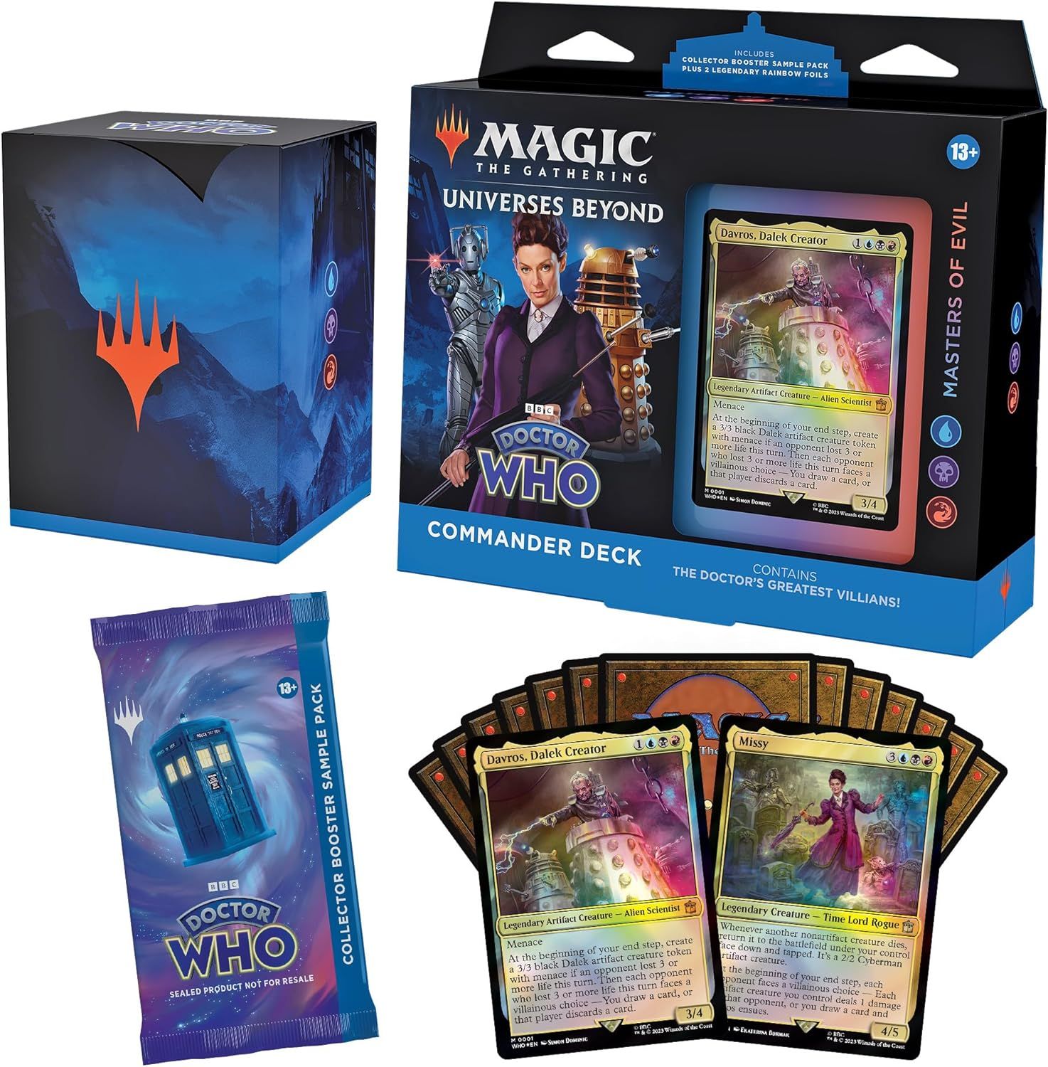 Masters of Evil Doctor Who Commander Deck