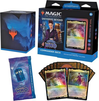 Masters of Evil Doctor Who Commander Deck