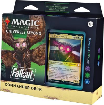 Mutant Menace Fallout Commander Deck
