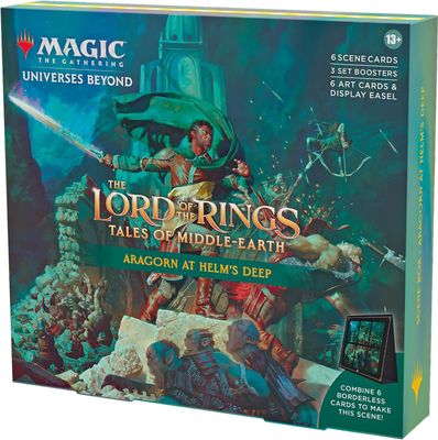 Aragorn at Helm’s Deep The Lord of The Rings: Tales of Middle-Earth Scene Box