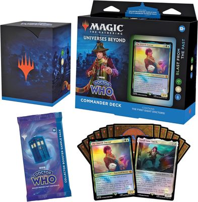 Blast from The Past Doctor Who Commander Deck