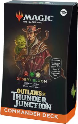 Desert Bloom Outlaws of Thunder Junction Commander Deck