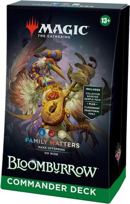 Family Matters Bloomburrow Commander Deck