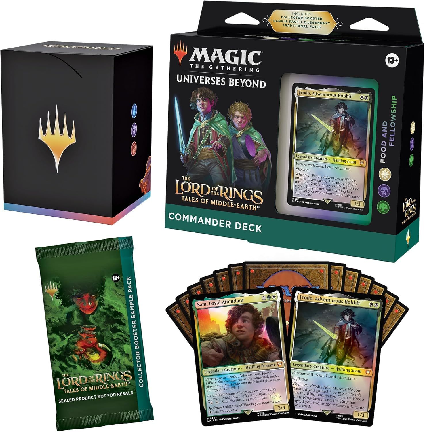 Food and Fellowship The Lord of the Rings: Tales of Middle-earth Commander Deck