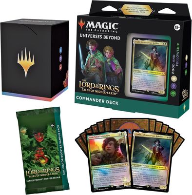 Food and Fellowship The Lord of the Rings: Tales of Middle-earth Commander Deck