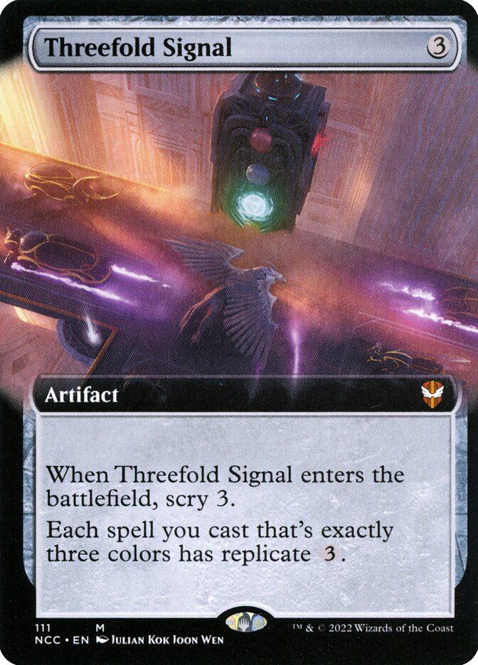 Threefold Signal NCC_111