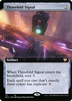 Threefold Signal NCC_111