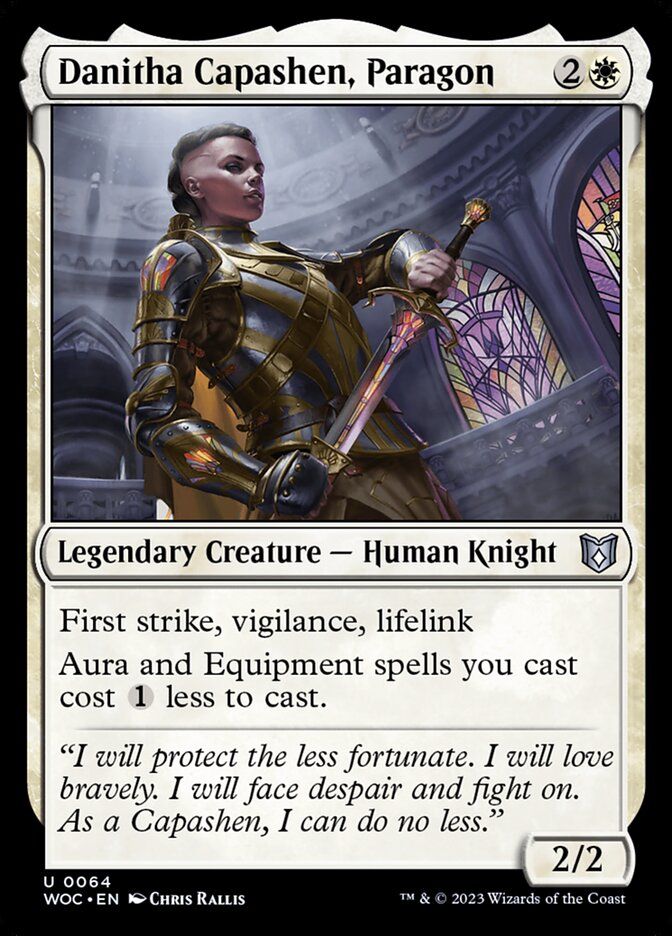 Danitha Capashen, Paragon WOC_64