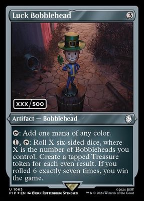 Luck Bobblehead (Foil) (Serialized) PIP_1063