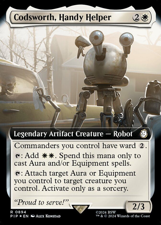 Codsworth, Handy Helper (Surge Foil) PIP_894
