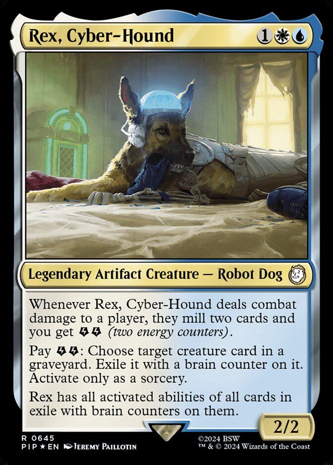 Rex, Cyber-Hound (Surge Foil) PIP_645