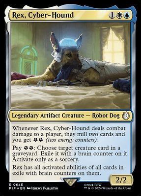 Rex, Cyber-Hound (Surge Foil) PIP_645