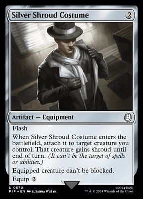 Silver Shroud Costume (Surge Foil) PIP_670
