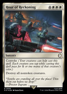 Hour of Reckoning (Surge Foil) PIP_689