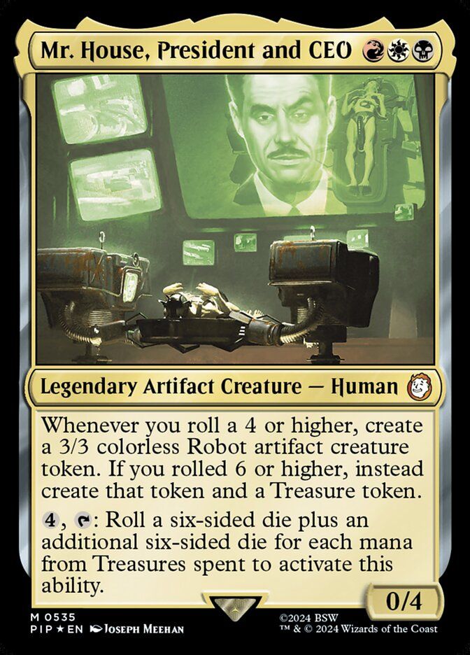 Mr. House, President and CEO (Surge Foil) PIP_535