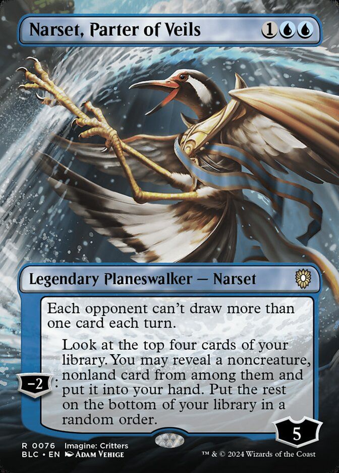 Narset, Parter of Veils BLC_76 (Borderless)
