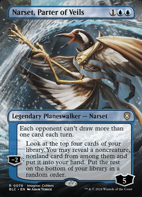 Narset, Parter of Veils BLC_76 (Borderless)