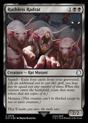 Ruthless Radrat (Surge Foil) PIP_576