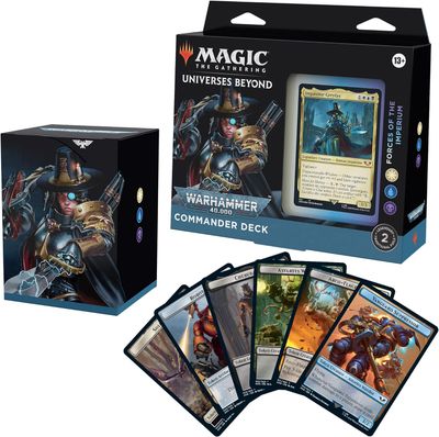 Forces of the Imperium Universes Beyond: Warhammer 40,000 Commander Deck