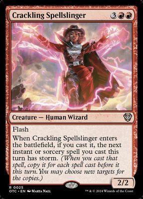 Crackling Spellslinger OTC_25