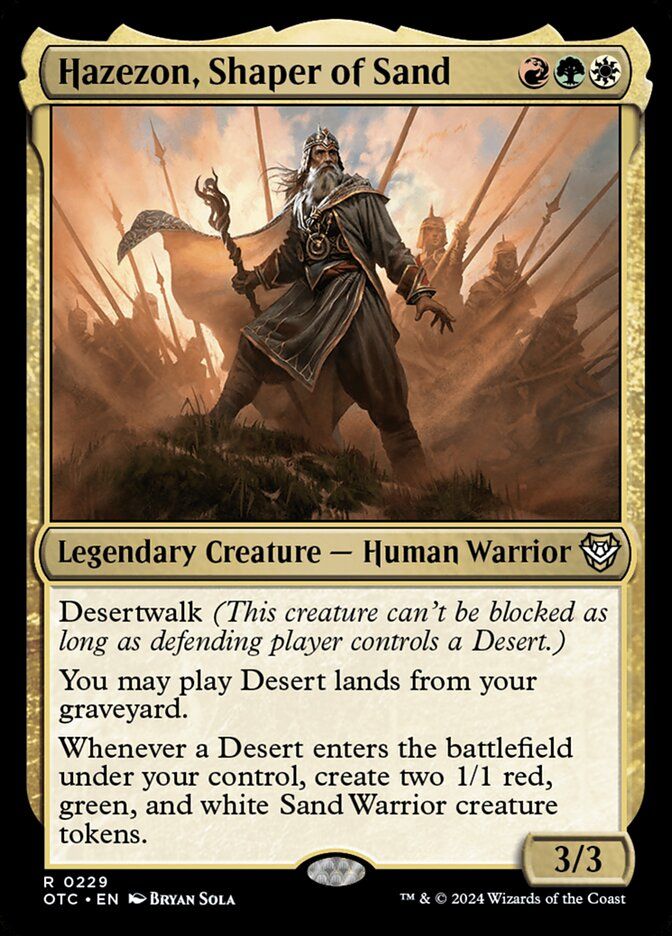 Hazezon, Shaper of Sand OTC_229