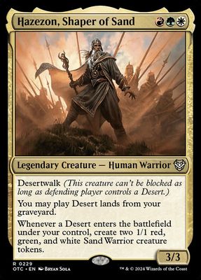 Hazezon, Shaper of Sand OTC_229