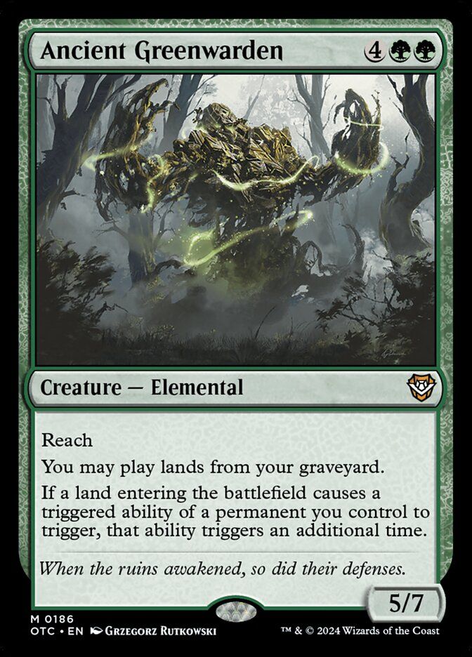 Ancient Greenwarden OTC_186