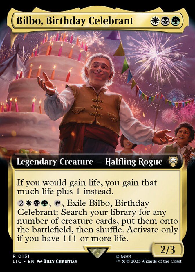 Bilbo, Birthday Celebrant LTC_131
