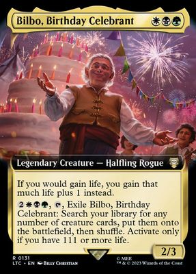 Bilbo, Birthday Celebrant LTC_131