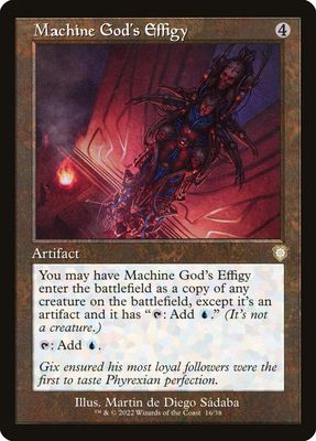 Machine God&#39;s Effigy BRC_16