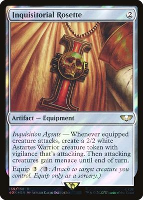 Inquisitorial Rosette (Surge Foil) 40K_159★