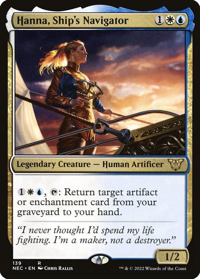 Hanna, Ship's Navigator NEC_139