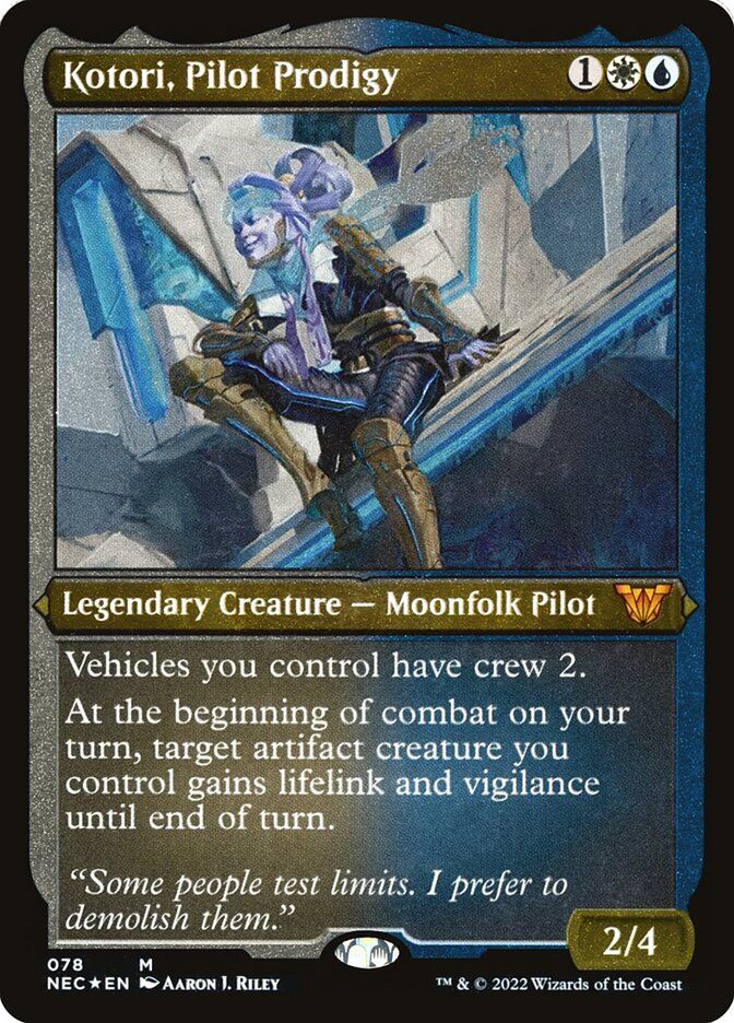 Kotori, Pilot Prodigy NEC_78