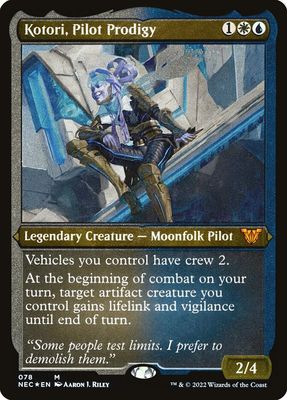 Kotori, Pilot Prodigy NEC_78