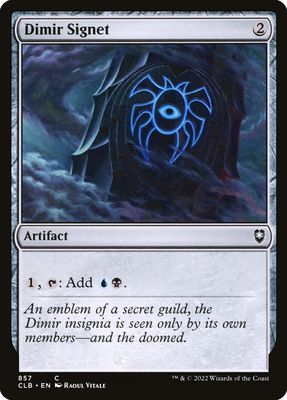 Dimir Signet CLB_857