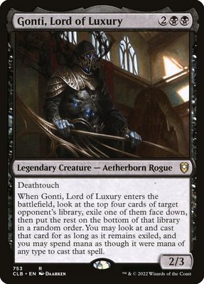 Gonti, Lord of Luxury CLB_753